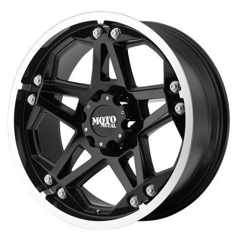 20" x 9" moto metal mo960 8x170 f250/f350 99-04' superduty 05+ black wheels rims