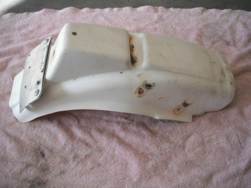 1983 husqvarna 430wr 430 wr rear fender very nice ahrma vintage mx