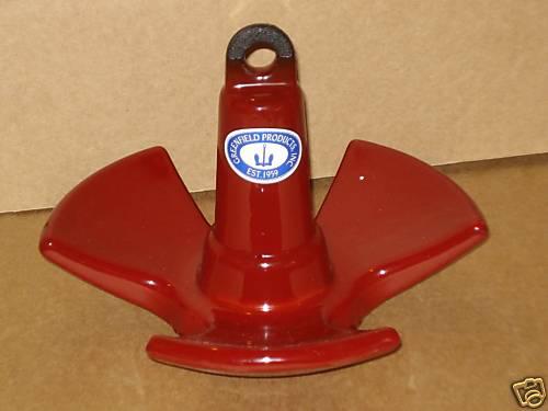 River style anchor boats up to 18' pvc coated 16# red