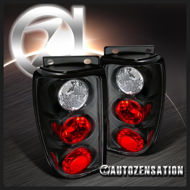 95-97 ford explorer crystal black altezza rear tail brake lights