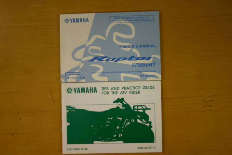 2005 yamaha yfm50rt raptor owners manual