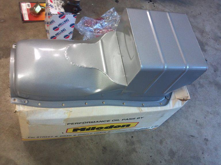 Milodon 30300 oldsmobile oil pan