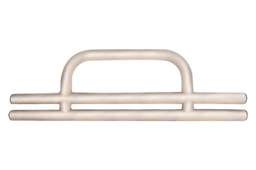 Rugged ridge 11530.01 - 71-75 jeep cj front titanium 3" tube bumper w hoop