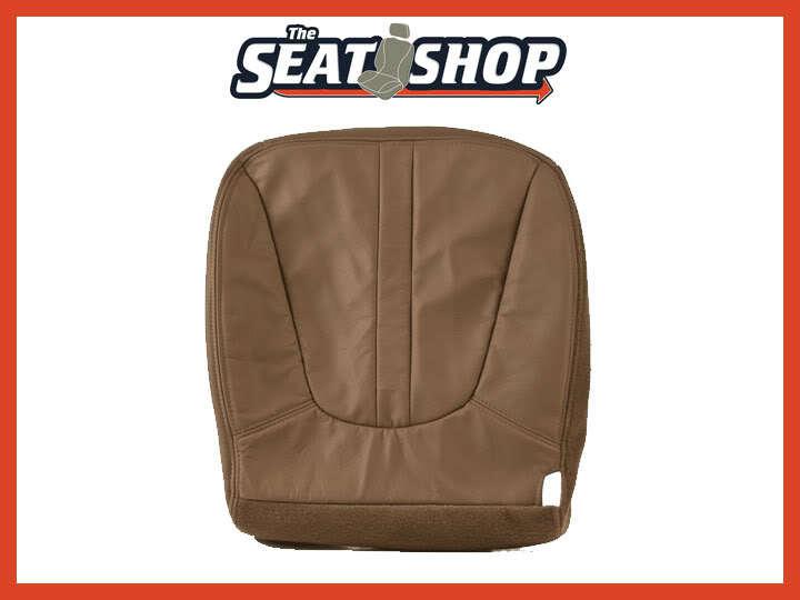 97 98 99 ford expedition prairie tan leather seat cover lh bottom