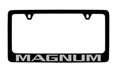 Dodge genuine license frame factory custom accessory for magnum style 3