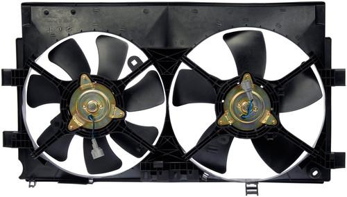 Dual fan assy 2011-08 mitsubishi outlander (w/ 2.4) platinum# 2111478