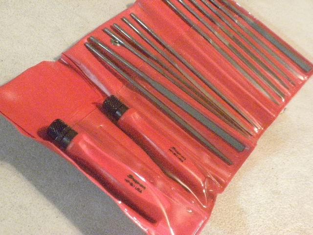 Snap-on 12 pc swiss needle file set hfn120a