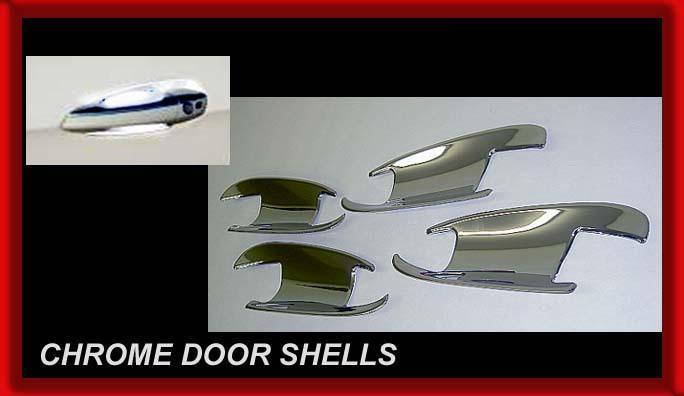 10-13 w221 s550 s63 s600 door shell caps chrome trims s-class molding mercedes