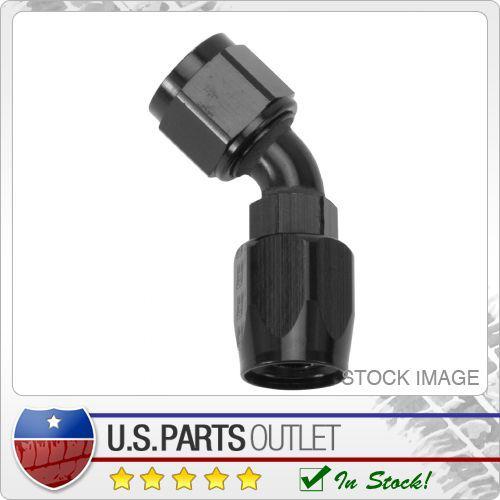 Russell 613095 full flow swivel hose end; 45 deg. end