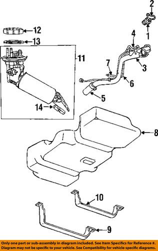 Mopar oem 4695226 fuel system-fuel pump assembly retainer