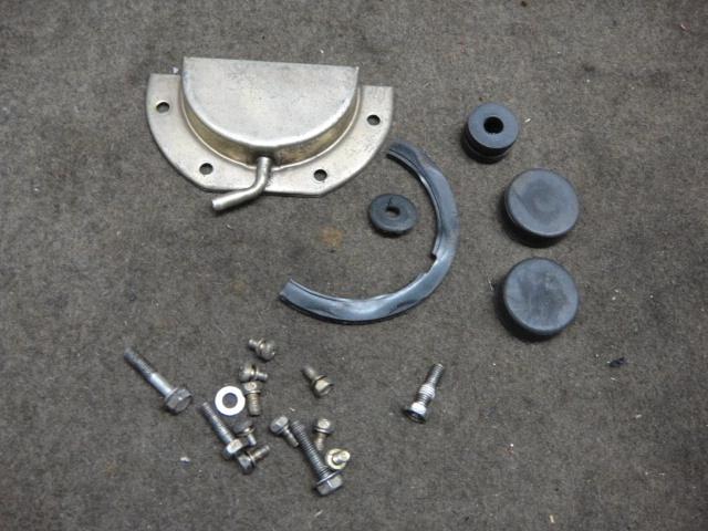 81 suzuki gs550 gs 550 l gs550l fuel tank mounts #1616