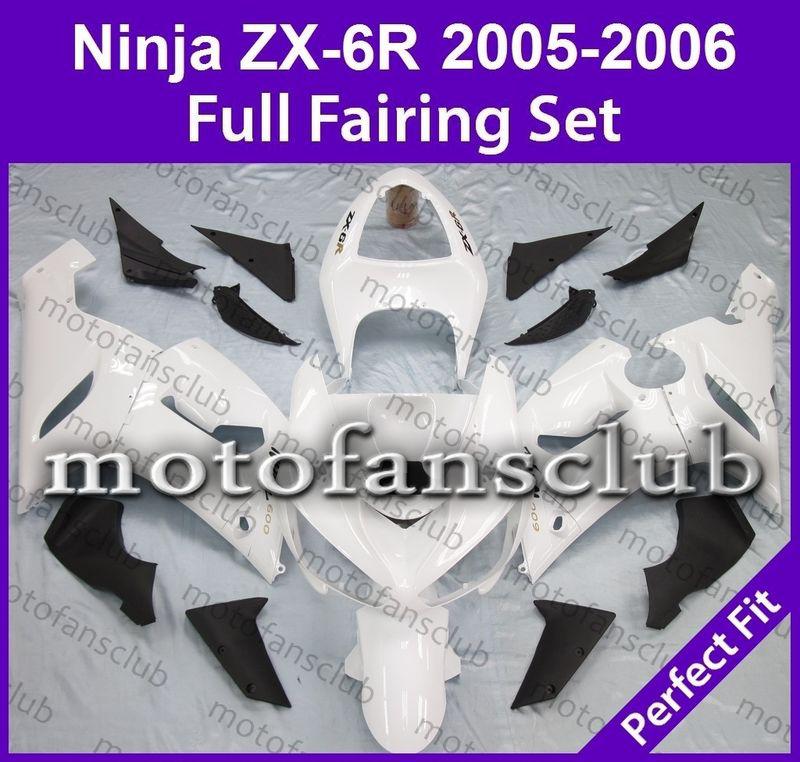 Fit kawasaki 05 06 zx 6r zx 636 ninja 2005 2006 fairing bodywork plastics #34 b