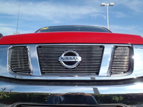 2008 2009 2010 2011 nissan titan 3pc upper chrome billet grille kit