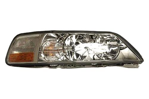 Replace fo2503184v - 03-04 lincoln town car front rh headlight assembly non-hid