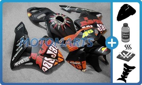 Bundle pack for honda cbr600rr 05 06 injection body kit fairing & windscreen aj