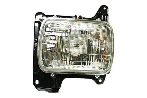 Replace ni2501103 - nissan hardbody front rh headlight assembly sealed beam