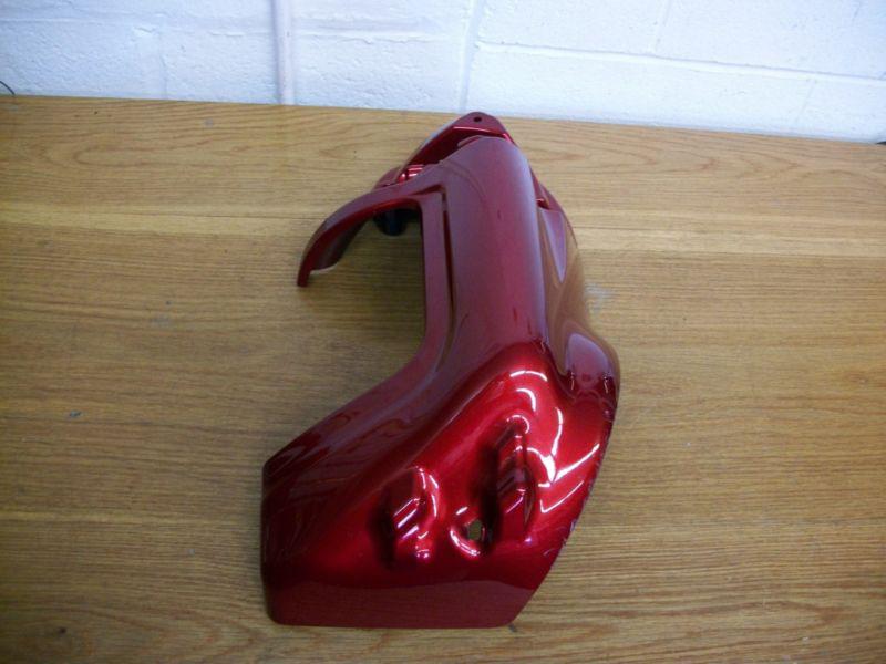 Harley touring electra glide ultra classic ember red sunglo left lower fairing