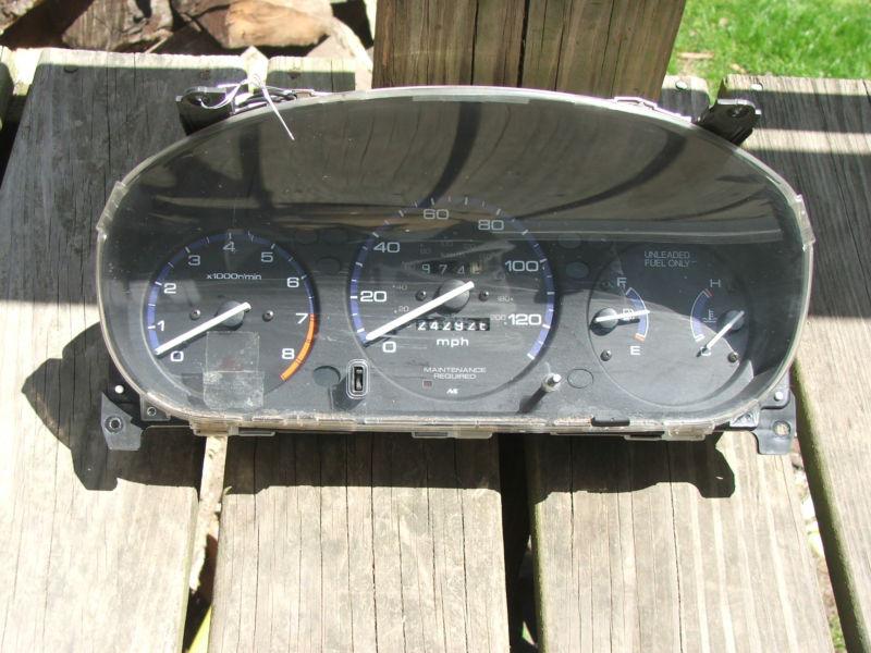 Gauge cluster for 96-00 honda civic 5 speed manuel