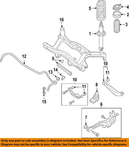 Subaru oem 20250ag14a suspension control arm/control arm