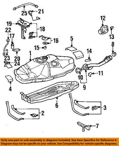 Toyota oem 7716904010 fuel tank lock ring/seal/fuel pump tank seal