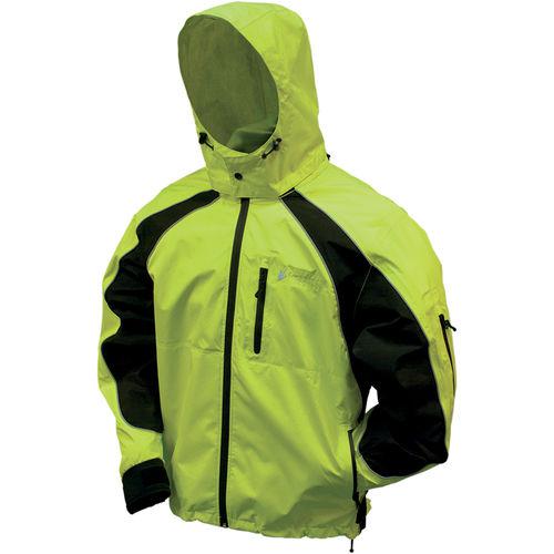 Frogg toggs kikker jacket hi-vis green/black