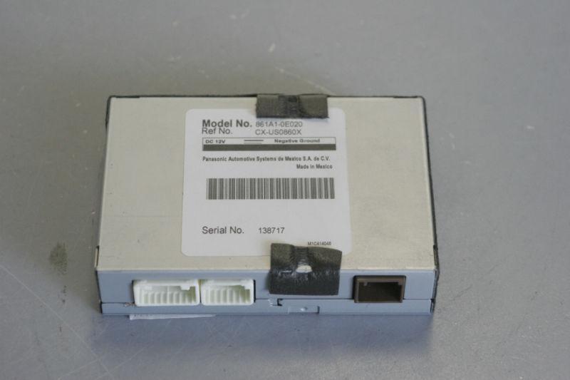 2010 2011 toyota prius multimedia interface computer 861a1-0e020