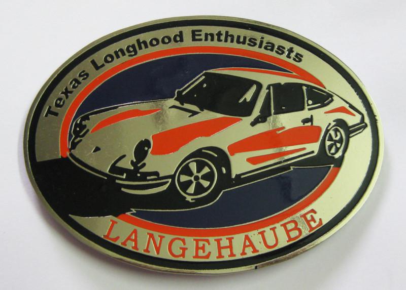 Car badge - texas longhood enthusiasts langehaube car grill badge emblem logos 