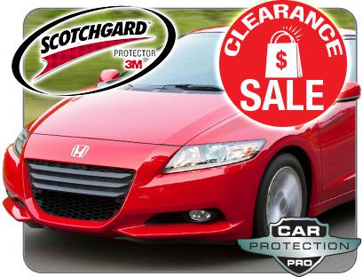 30% off sale honda cr-z 2012 2011 3m scotchgard paint protection clear bra kit