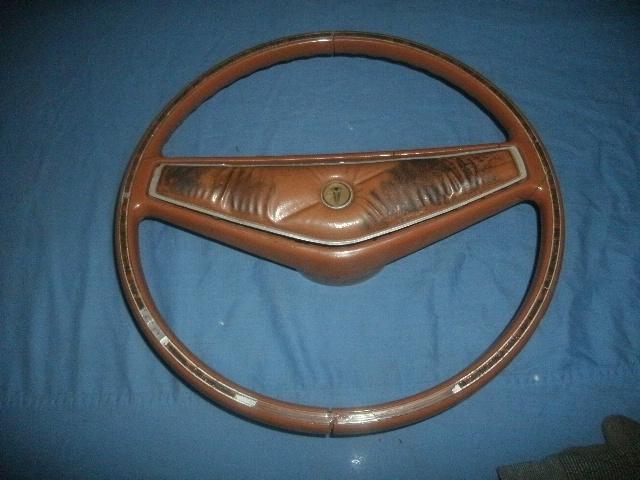 1976 77 78 79 80 volare tan / brown steering wheel from a tilt column