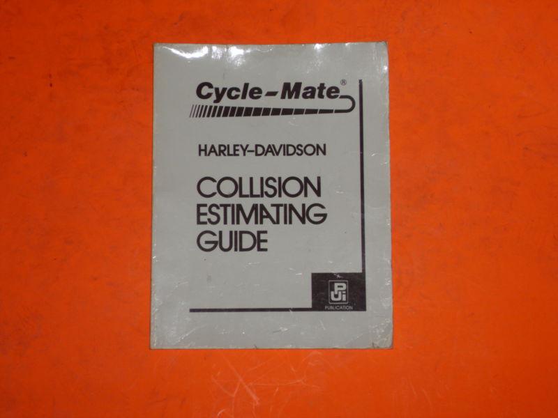 Cycle mate collision estimating guide for harley davidson