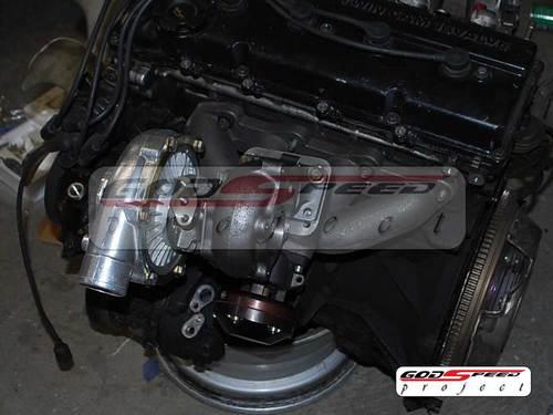 91-98 240sx s13 s14 silvia ka24 ka24de t3t4 top mount manifold turbo set up kit