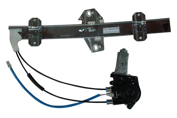 Tyc 660227 right replacement power window motor and regulator assembly