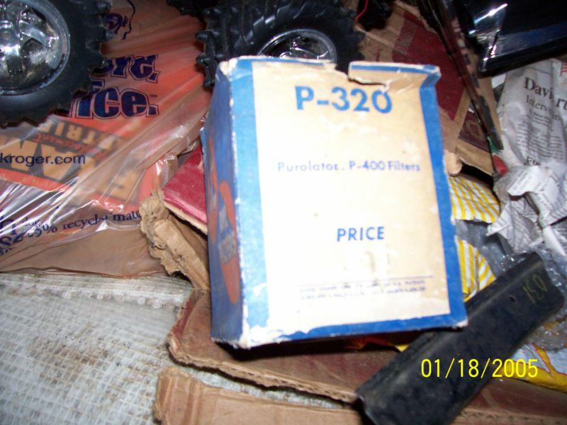  vintage nos oil filter ac delco p-320 