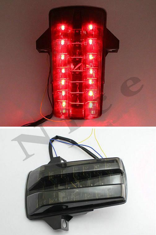 Smoke led tail light brake turn for suzuki sv1000 2003 2004 2005 2006 2007