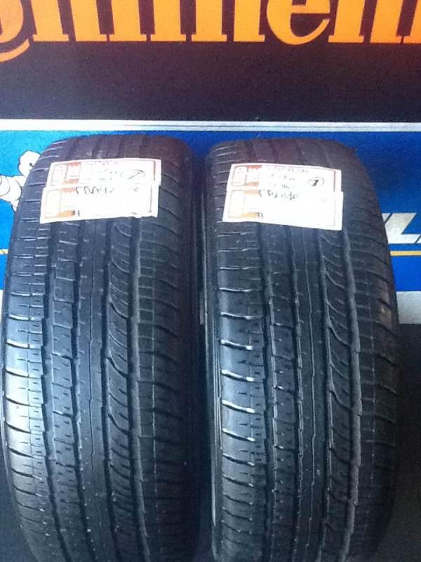 (2) firestone firehawks gt 245/45/20 7/32 used tires