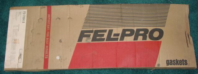 Gasket set '48-51 ford truck, 337 engine or '49-51 lincoln v8, fel pro nos