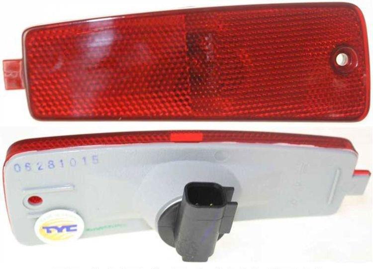 Side marker light lamp assembly passenger's right side