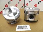 Itm engine components ry6119-020 piston with rings