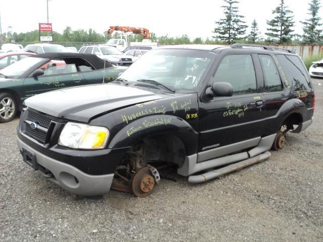 98 99 00 01 02 ford explorer l. axle shaft front axle 2 dr sport pkg thru 3/3/02