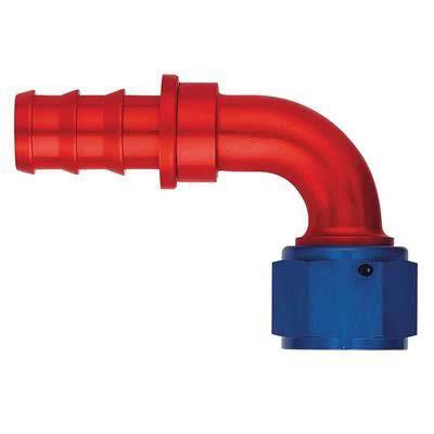 Aeroquip socketless hose end -10 an socketless barb female 90 degree fbm1534