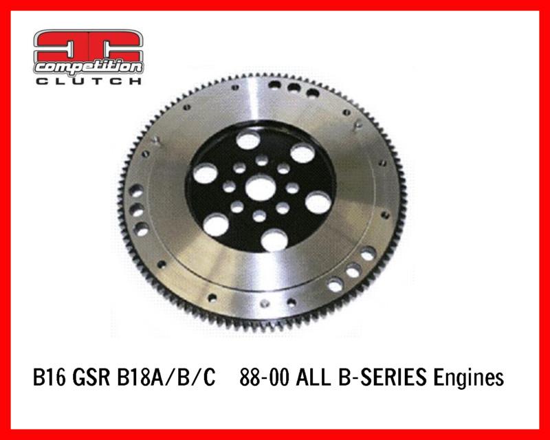 Competition clutch 8lb ultra-lite flywheel honda acura b-series b16a gsr si b18b