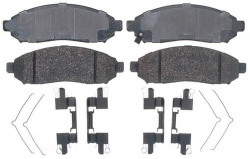 Acdelco durastop 17d1094ch brake pad or shoe, front-ceramic brake pad