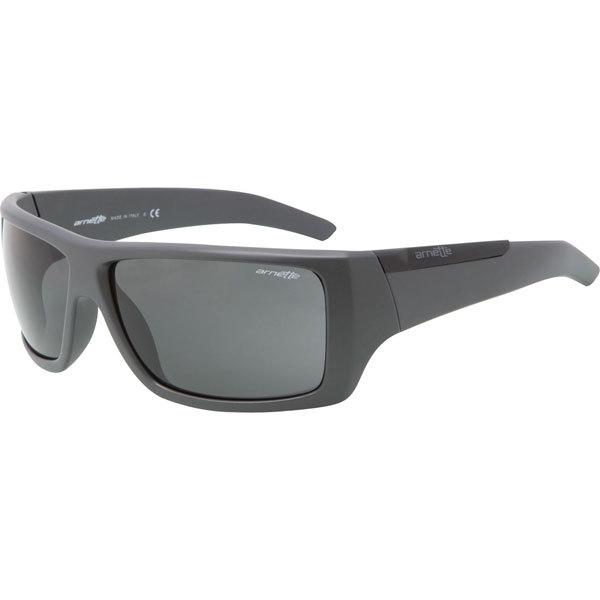 Matte grey/grey arnette hazard sunglasses