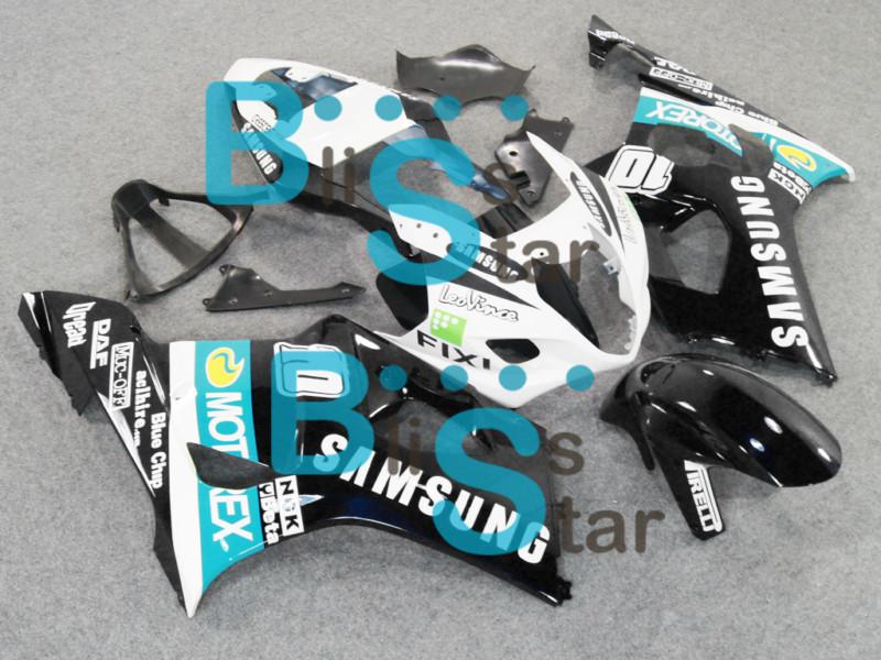 Injection fairing bodywork kit set fit gsx-r1000 gsxr1000 2003-2004 34 w11