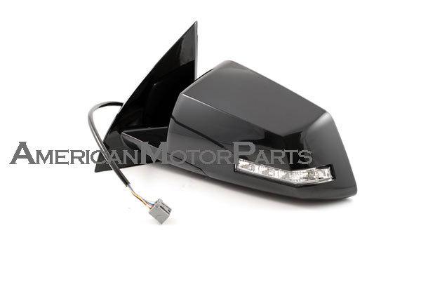 Left side replacement power signal heated mirror 07-09 gmc acadia saturn outlook