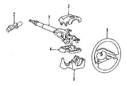 Subaru 34170fe020 genuine oem factory original coupling