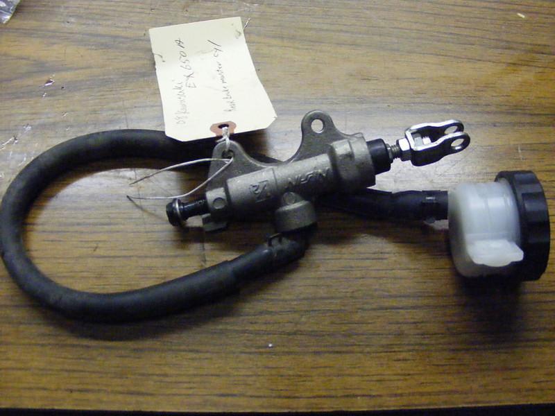 08 kawasaki ex650a ninja rear brake master cylinder