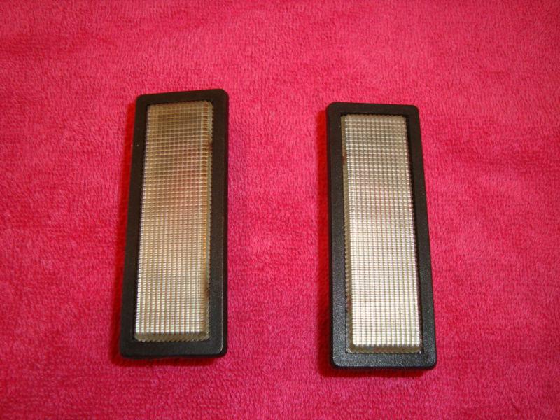 1986-90 jaguar xjs-he v12 under dash courtesy lights nice