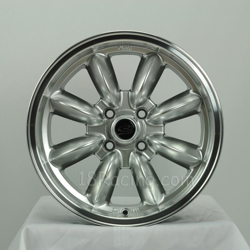 Rota rb wheels 15x6 4x95.25 +25 rhypsilver  tr7 tr8 spitfire mgf lotus europa 