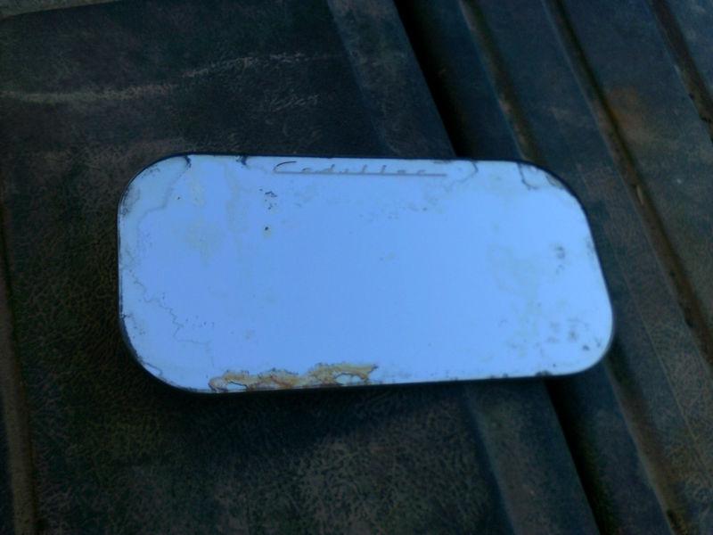 Cadillac original clip-on sunvisor vanity mirror 1950s-60s